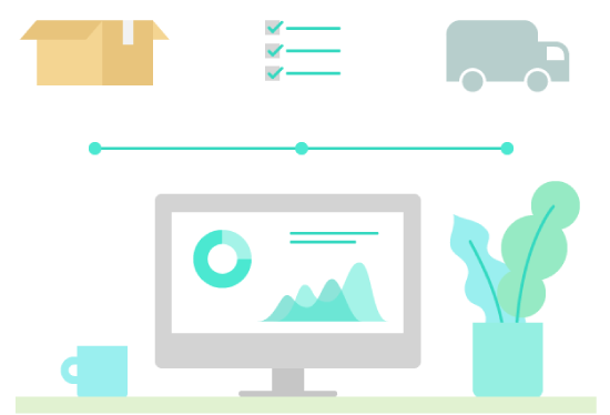 ilustración copmutador